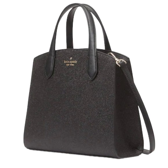 kate spade Bags Kate Spade Tinsel Glitter Fabric Satchel Crossbody
